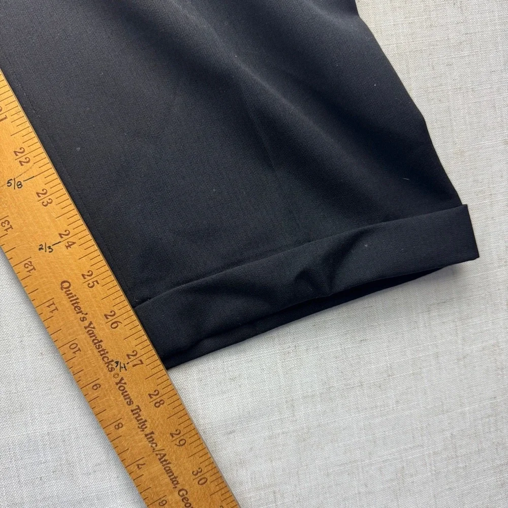 Nino Cerruti Feathergab Mens Black 100% Wool 2 Piece Suit Blazer‎ Trousers VTG